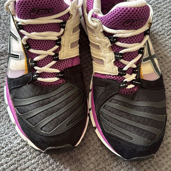 Asics Gel-Sting33 Multicolor Suede Mesh Running‎ Sneakers Size 8 - Picture 13 of 15